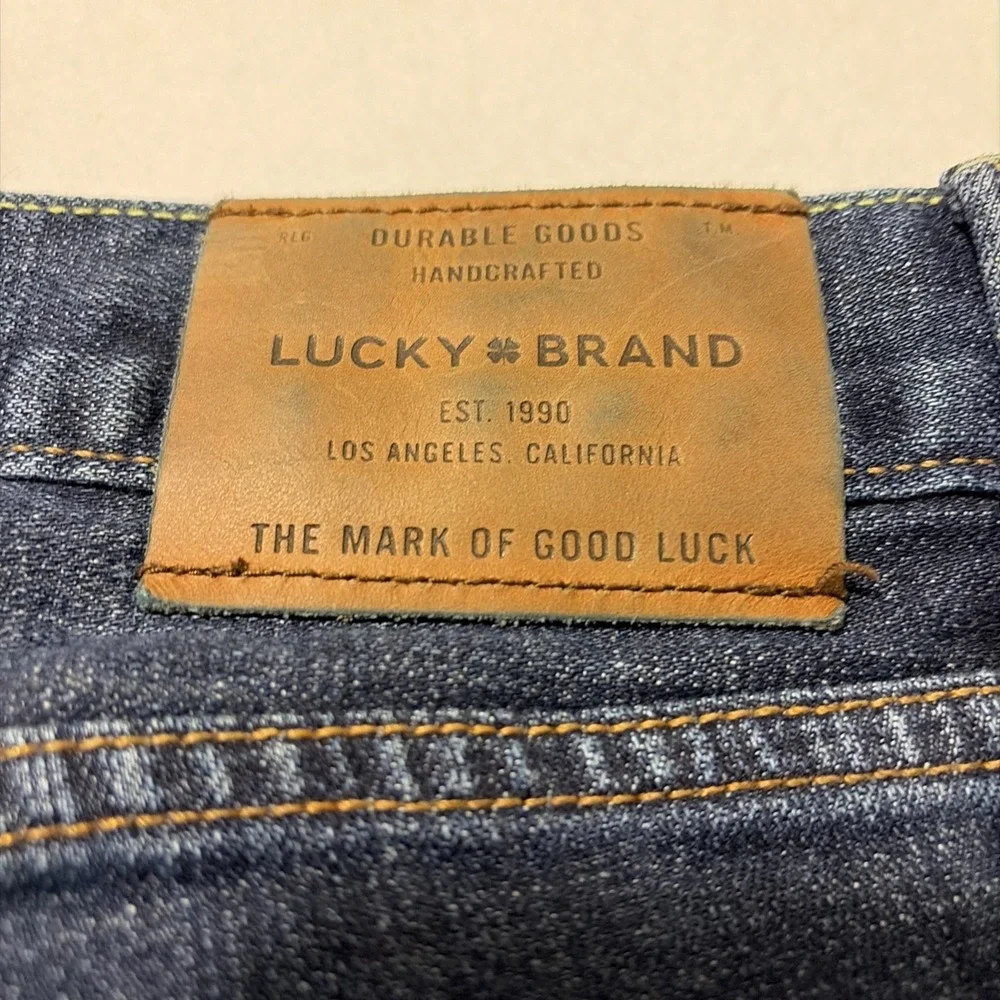 Lucky Brand Jeans Mens 38x30 (Actual 38x25)‎ Blue 361 Vintage Straight Leg